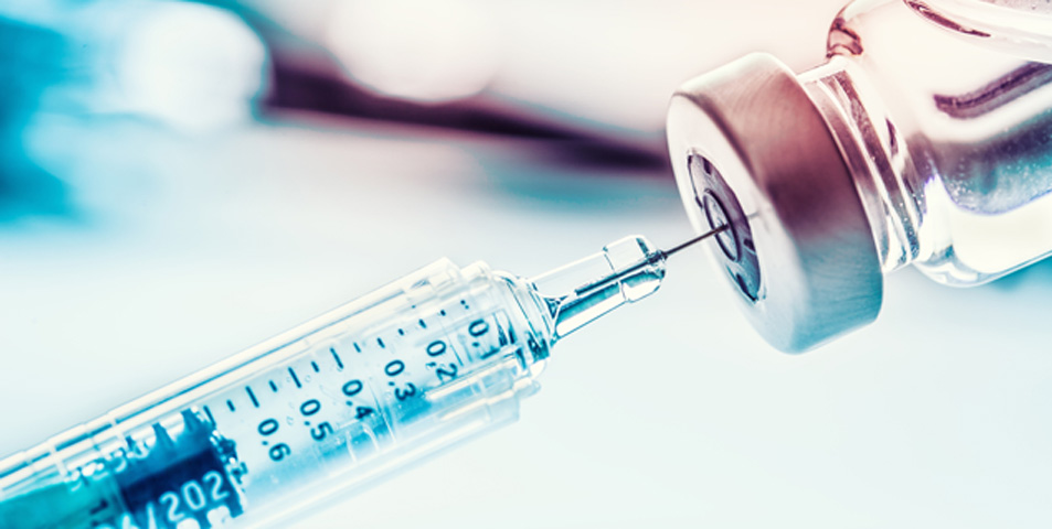 Close-up-view-of-medical-syringe-and-injection